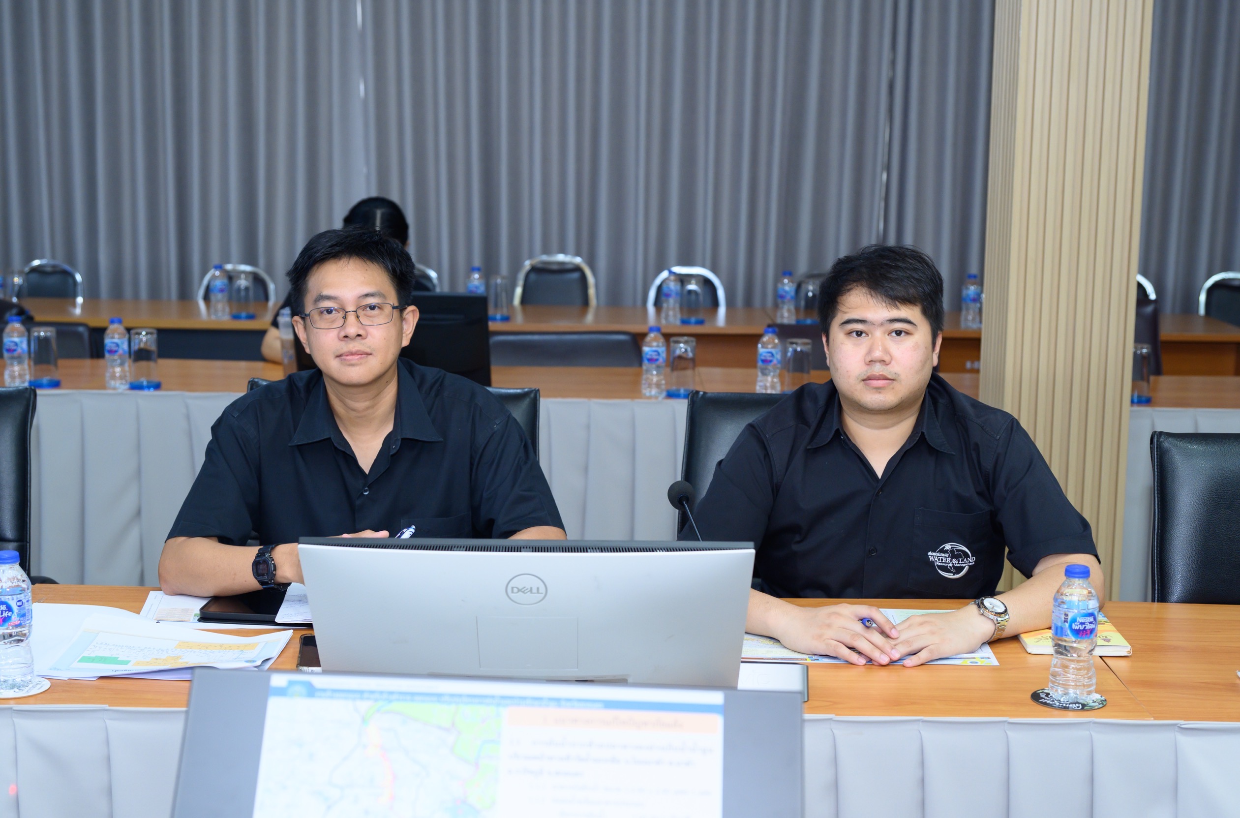 บรรยากาศการประชุมความก้าวหน้าโครงการ