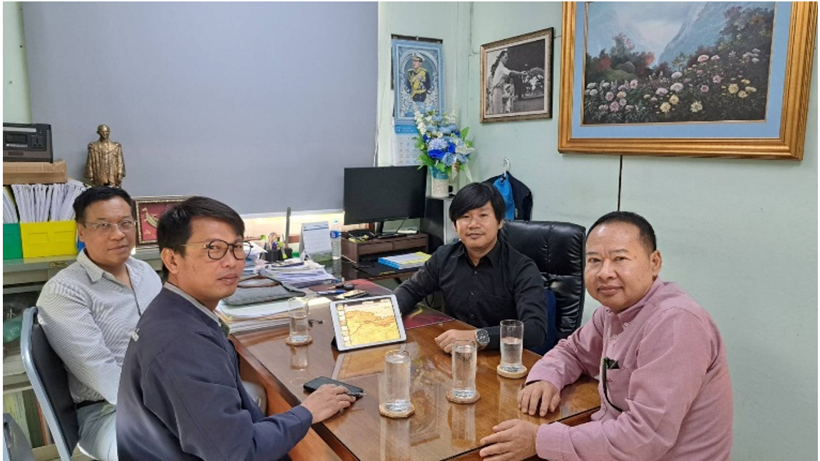 ประชุมหารือรับฟังความคิดเห็นกับสำนักงานชลประทานที่ 5 3