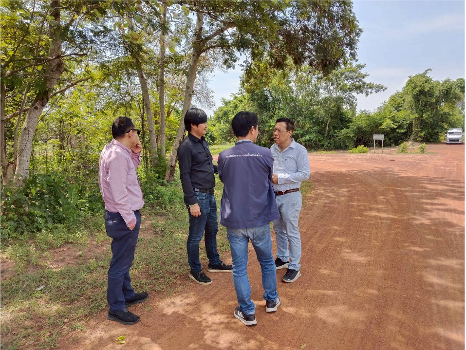 โครงการชลประทานสกลนครพาสำรวจพื้นที่ห้วยปลาหาง 16